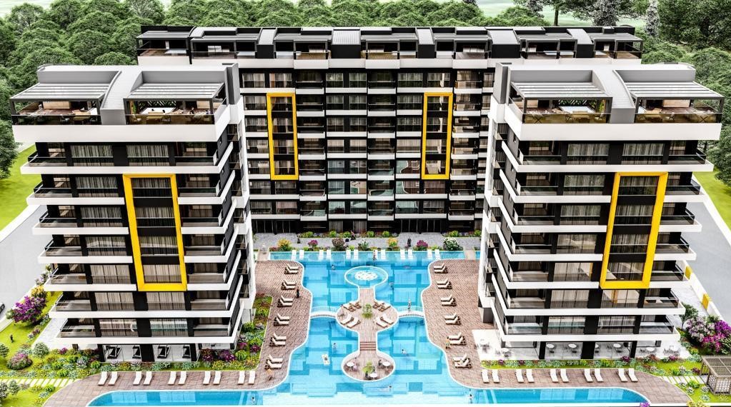 Sea View Apartments For Sale in Antalya | Open View Apartments For Sale in Turkey