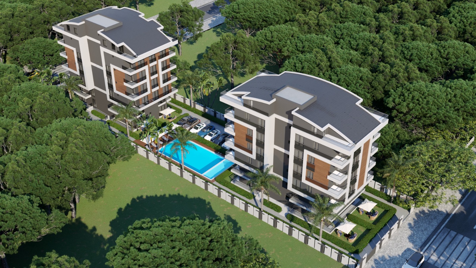 Duplex Apartments For Sale in Konyaalti Antalya